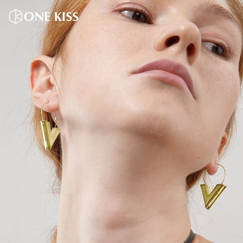 Stud Earrings for women - alternate angle view 2