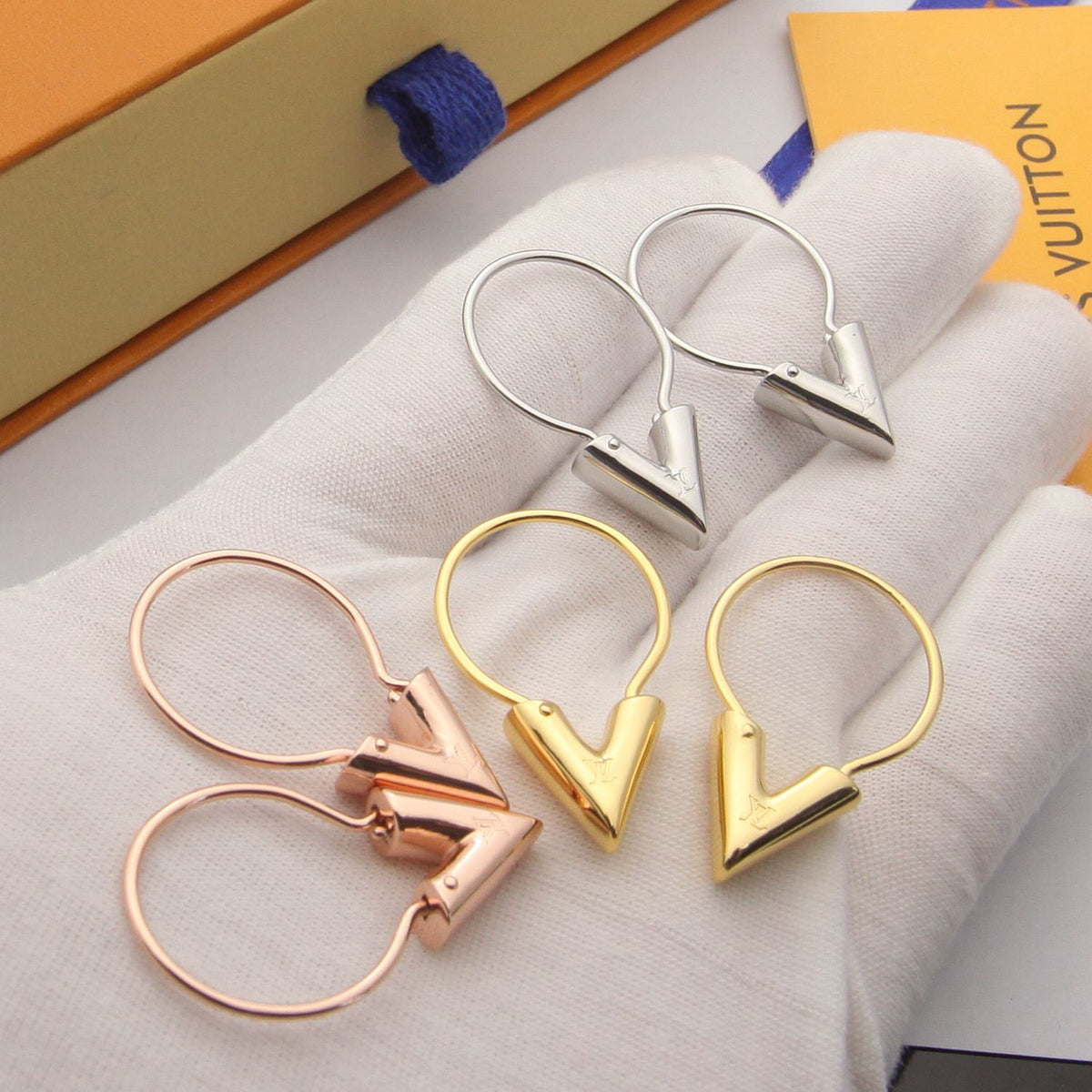 Stud Earrings for women - alternate angle view 3