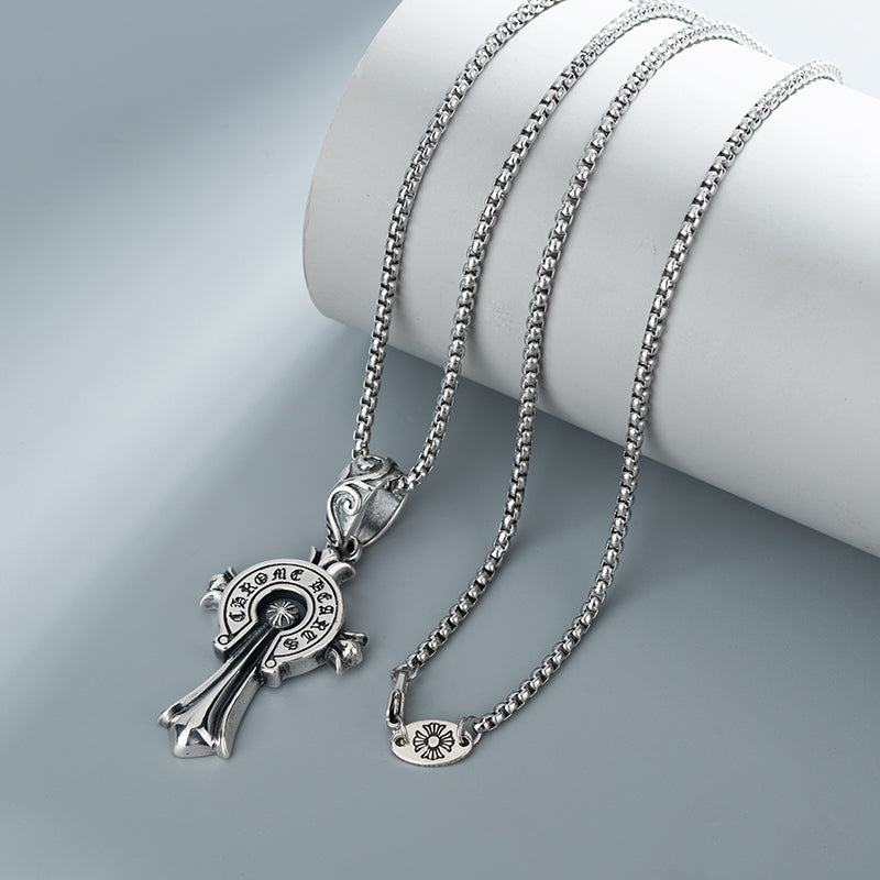 silver Pendant for women - alternate angle view 3