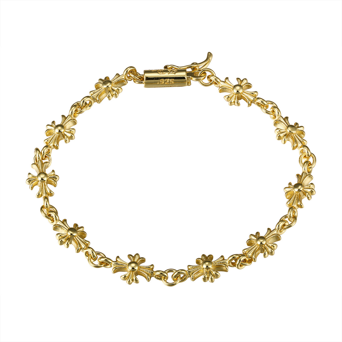white crystal Bracelet for women - alternate angle view 2