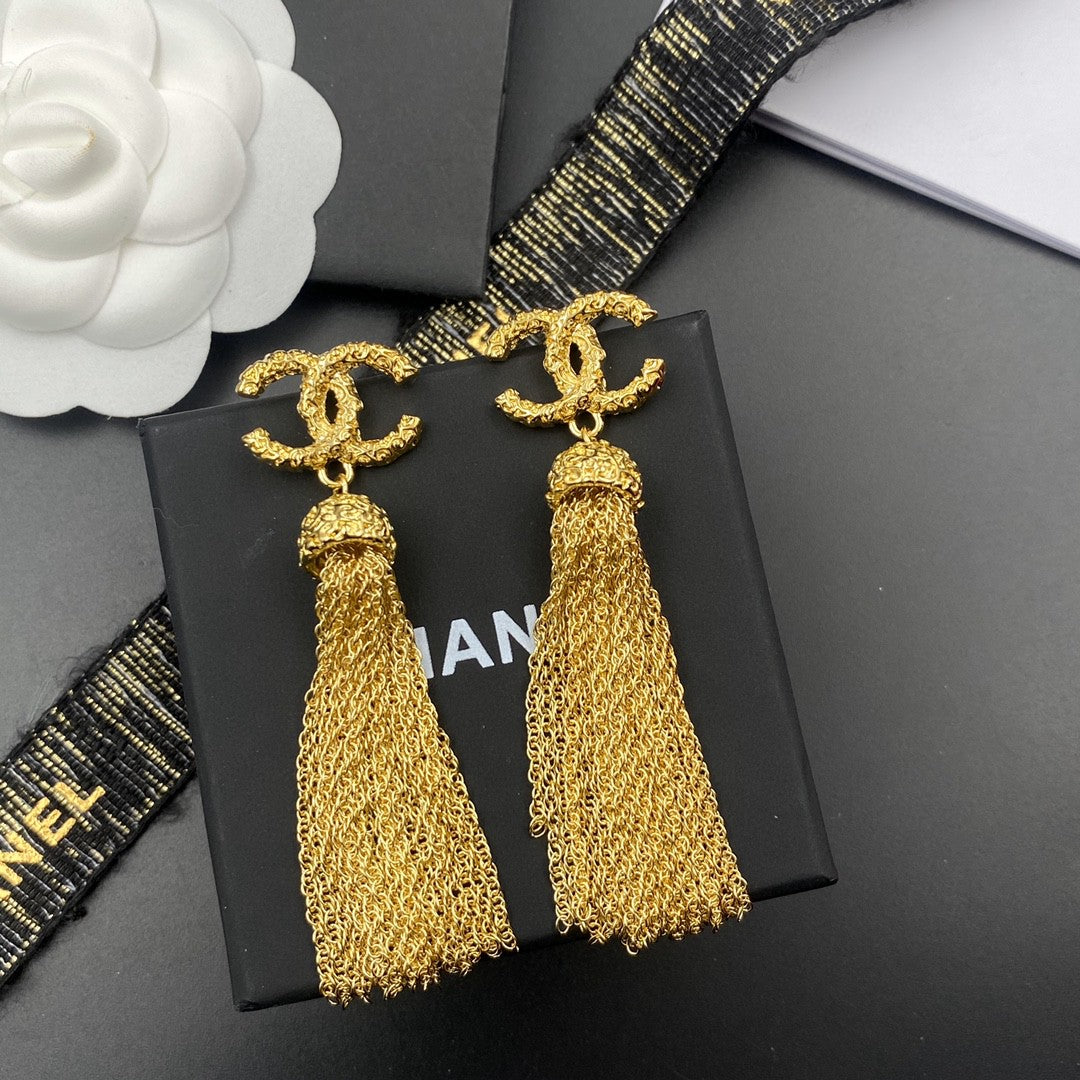 letter Drop Earrings for women - alternate angle view 7