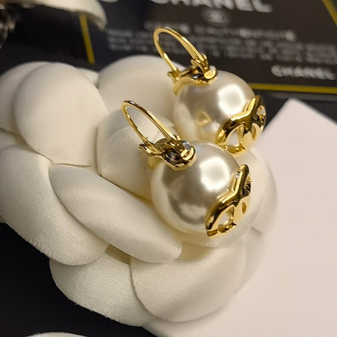 pearl Hook Earrings for women - alternate angle view 7
