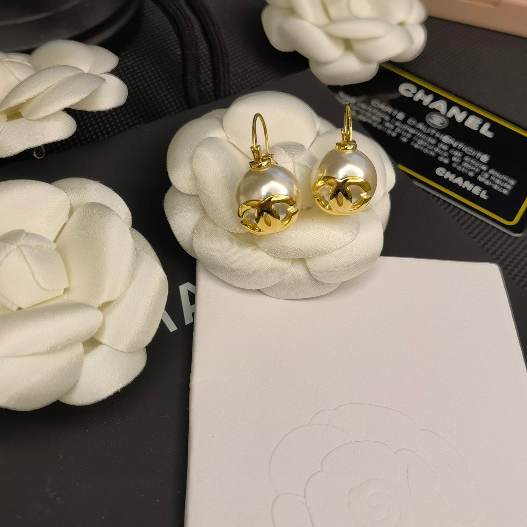 pearl Hook Earrings for women - alternate angle view 8