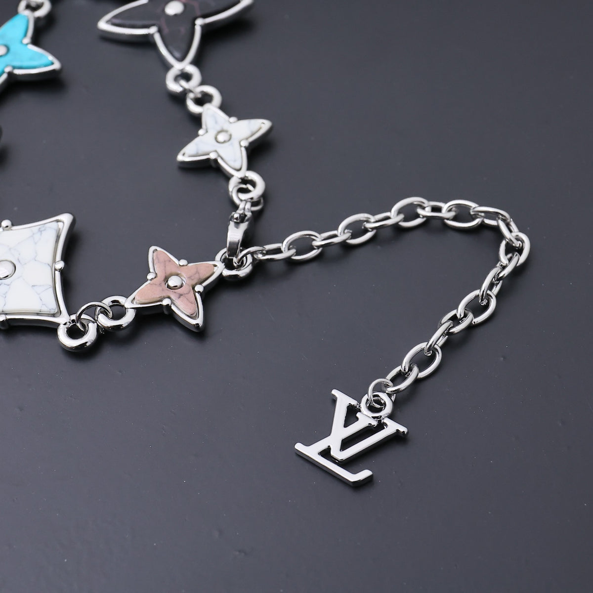 multicolor Necklace for women - alternate angle view 4