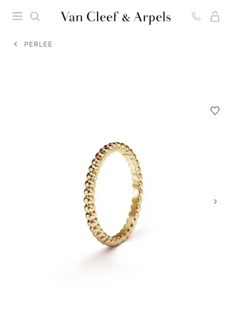 beige versatile Ring for women - product detail view
