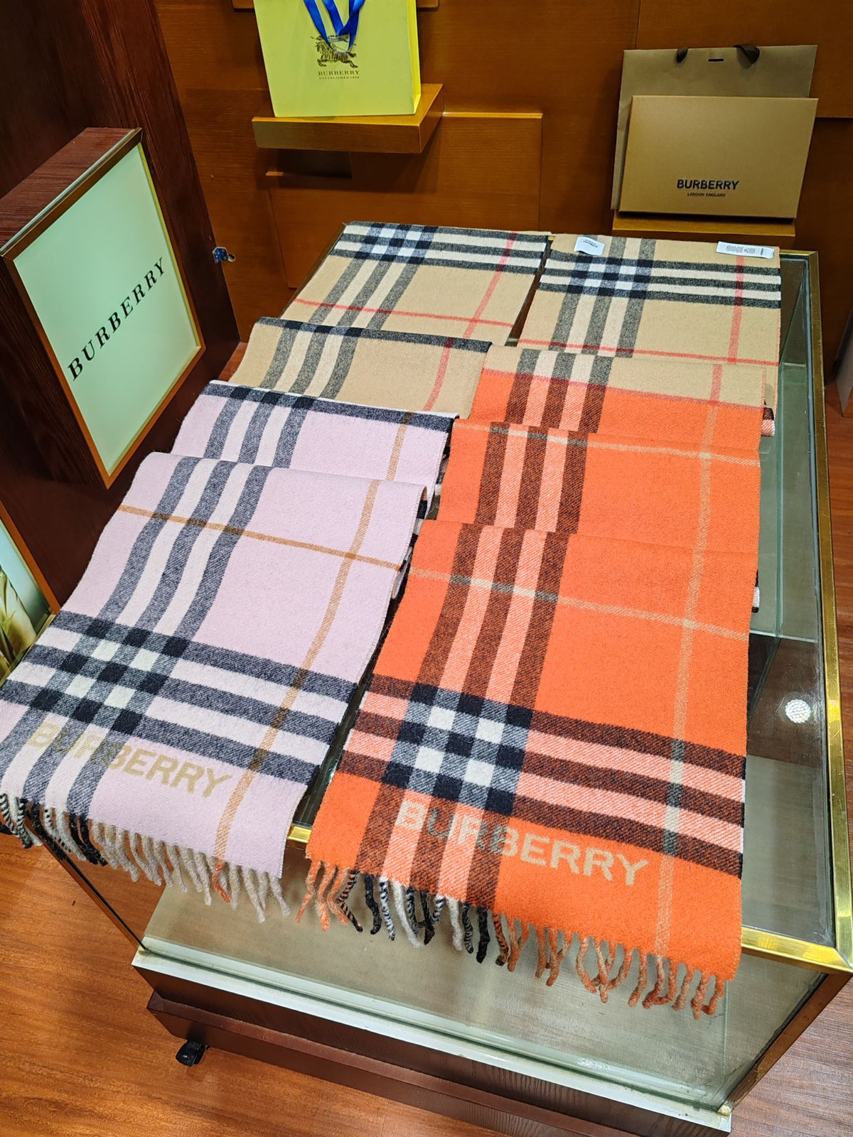multicolor velvet versatile Scarf for men - alternate angle view 9