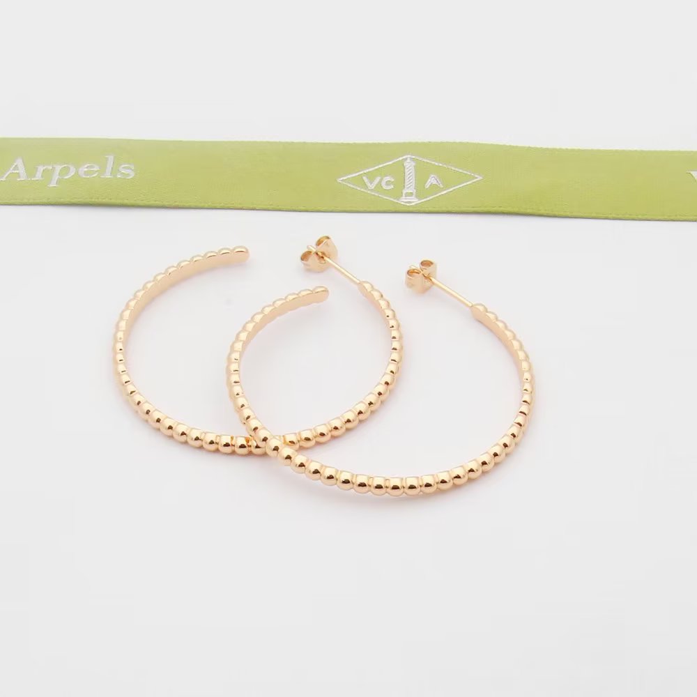 tricolor versatile Stud Earrings for women - alternate angle view 6