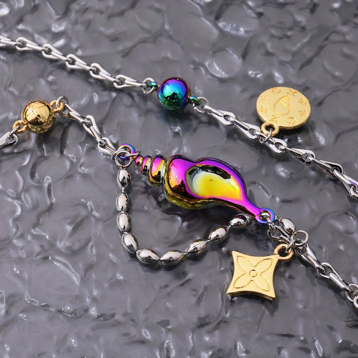 multicolor Necklace for women - alternate angle view 7