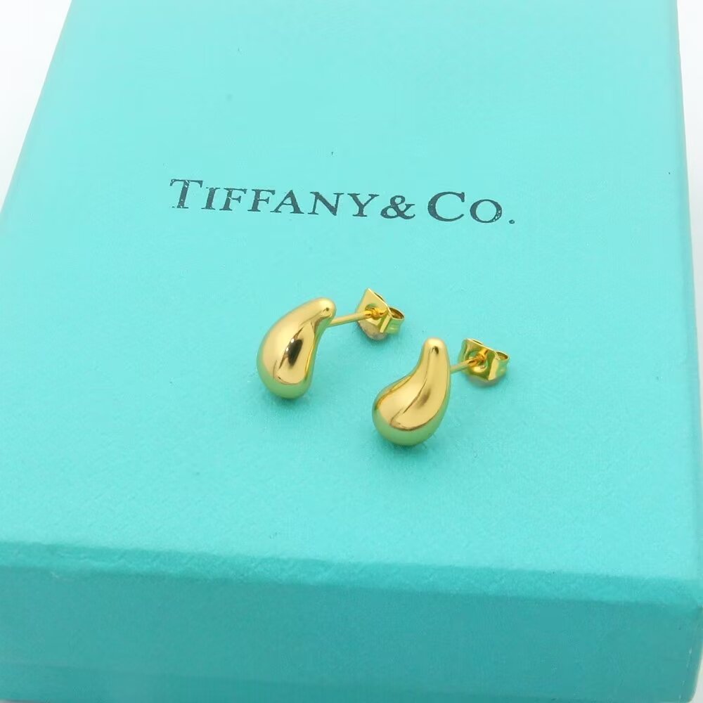 tricolor Stud Earrings for women - alternate angle view 7