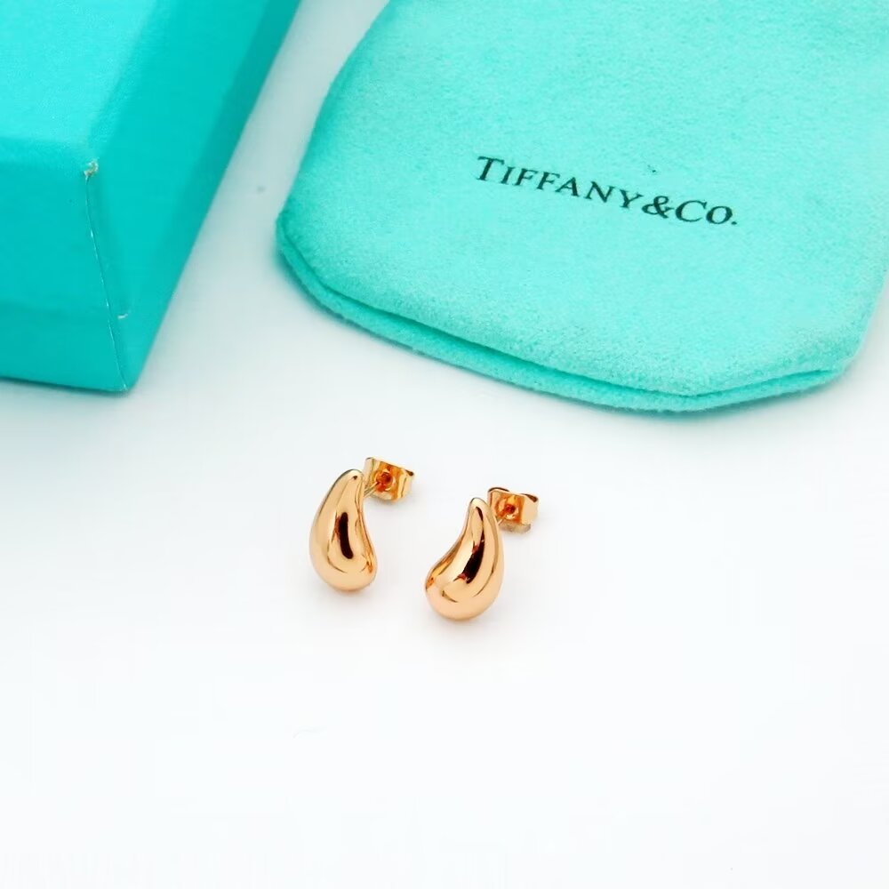 tricolor Stud Earrings for women - alternate angle view 9