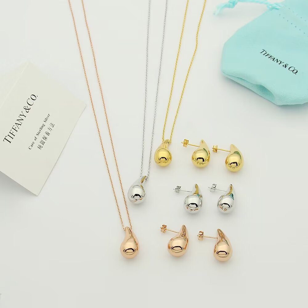 tricolor edgy Stud Earrings for women - alternate angle view 9