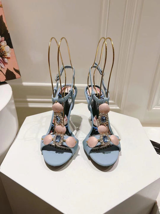 Dolce & Gabbana DG Women's Crystal-Embellished Sandals
