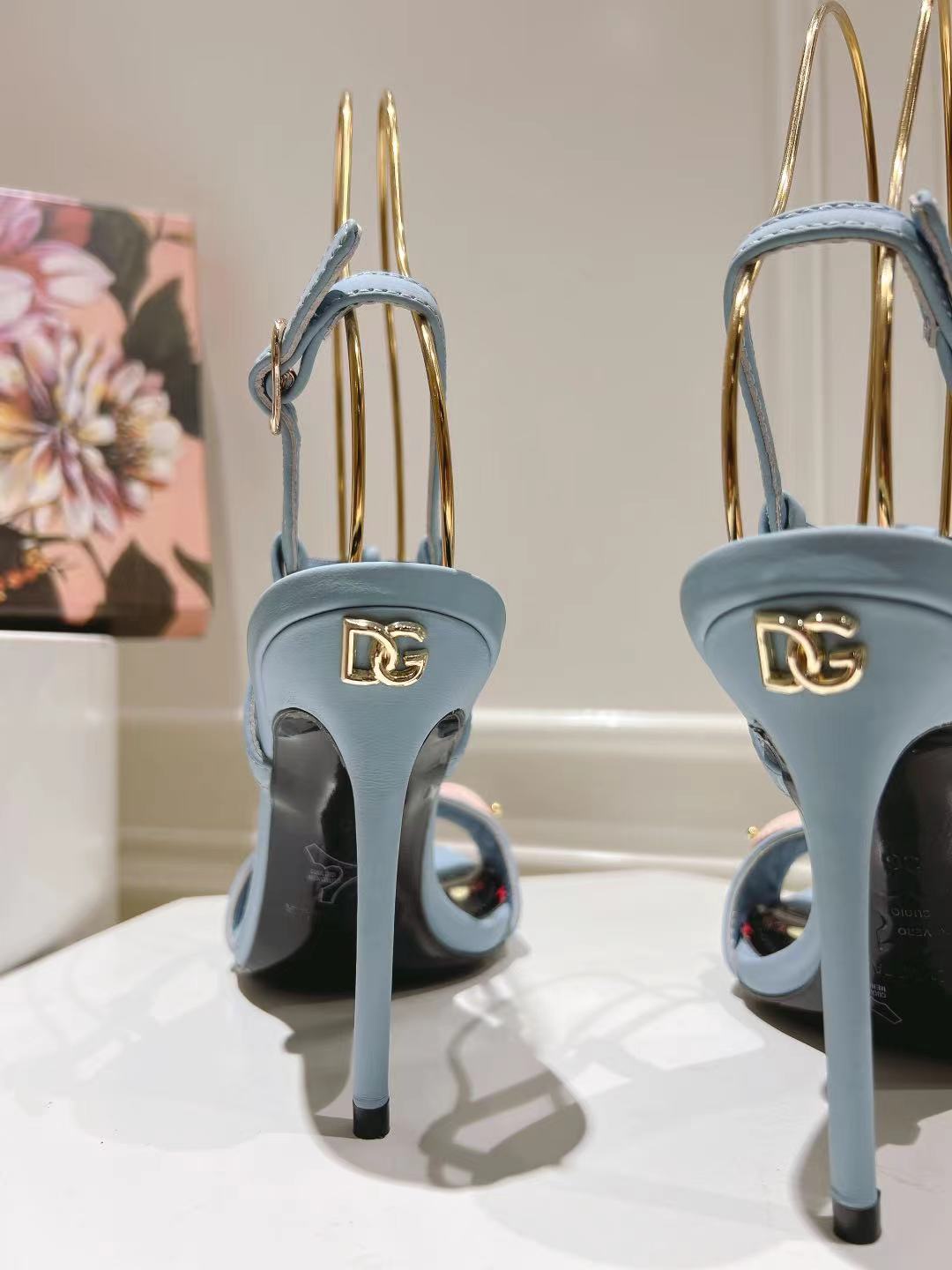 Dolce & Gabbana DG Women's Crystal-Embellished Sandals