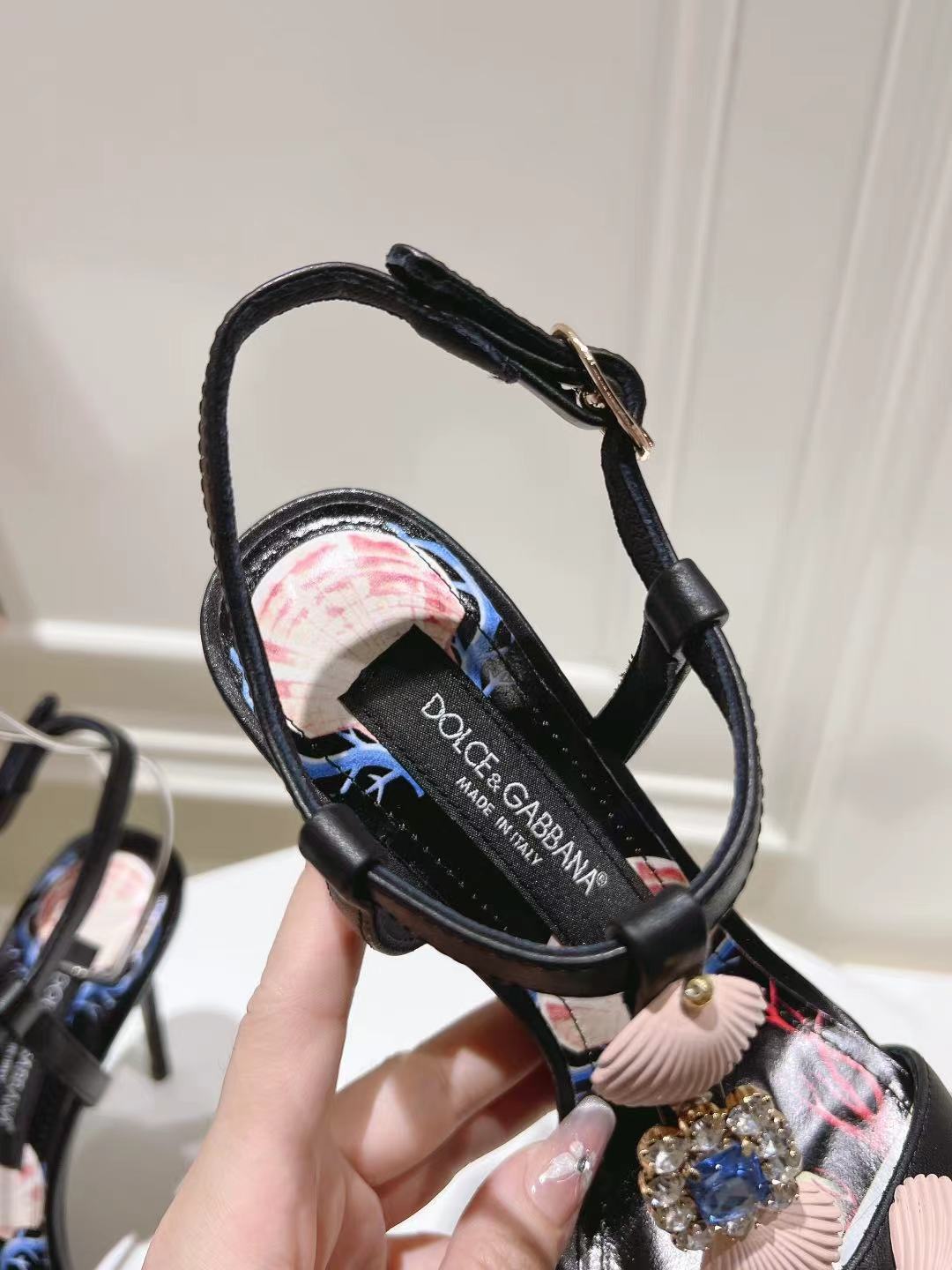 Dolce & Gabbana DG Women's Crystal-Embellished Sandals