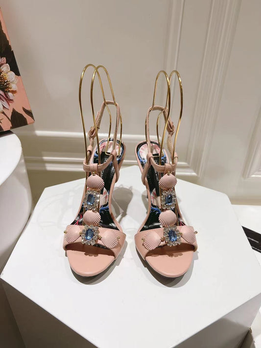 Dolce & Gabbana DG Women's Crystal-Embellished Sandals