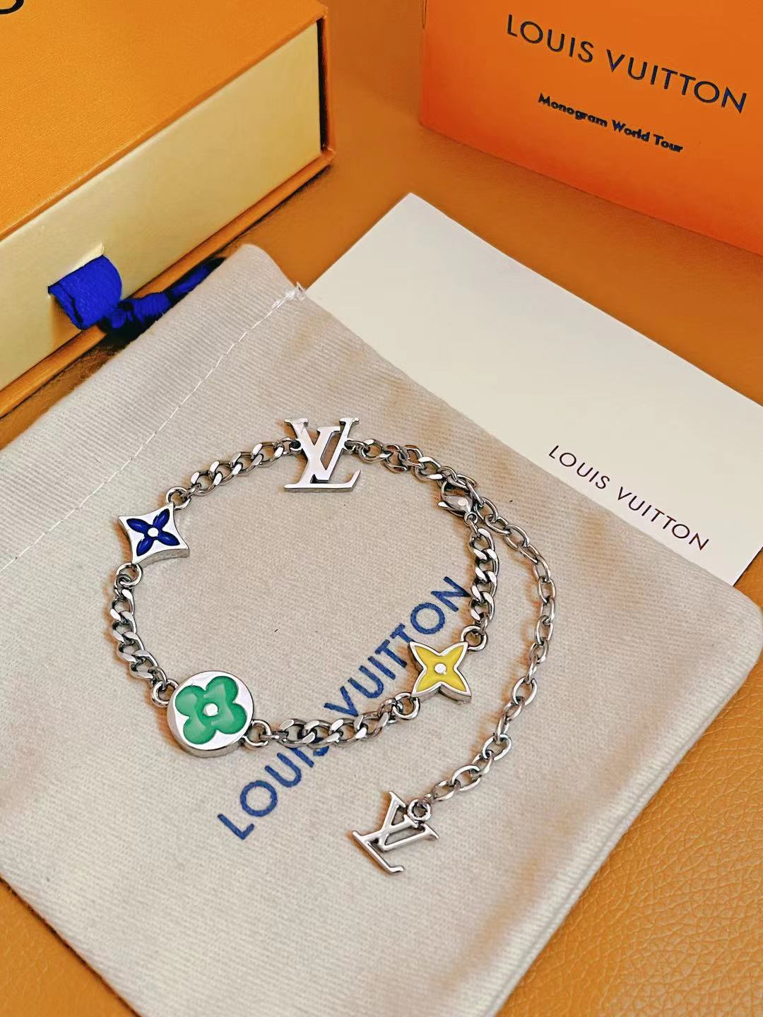 gold metal floral Bracelet for women - alternate angle view 2