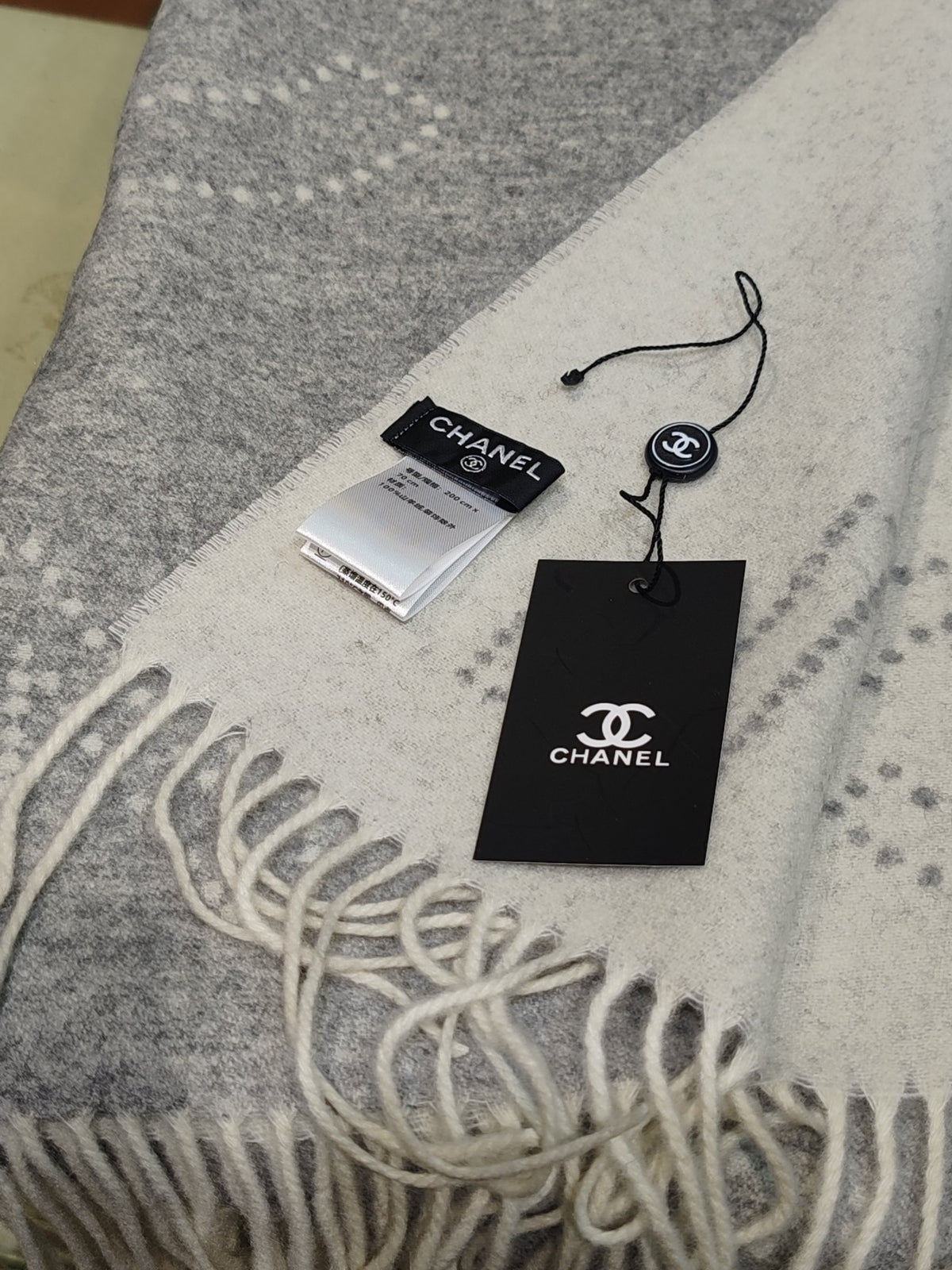 gray velvet Shawl for women - alternate angle view 7