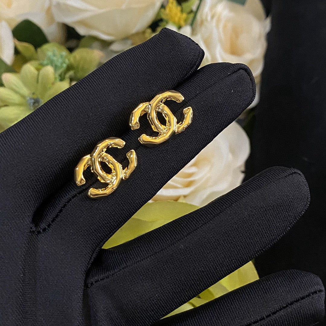 letter Drop Earrings for women - alternate angle view 4
