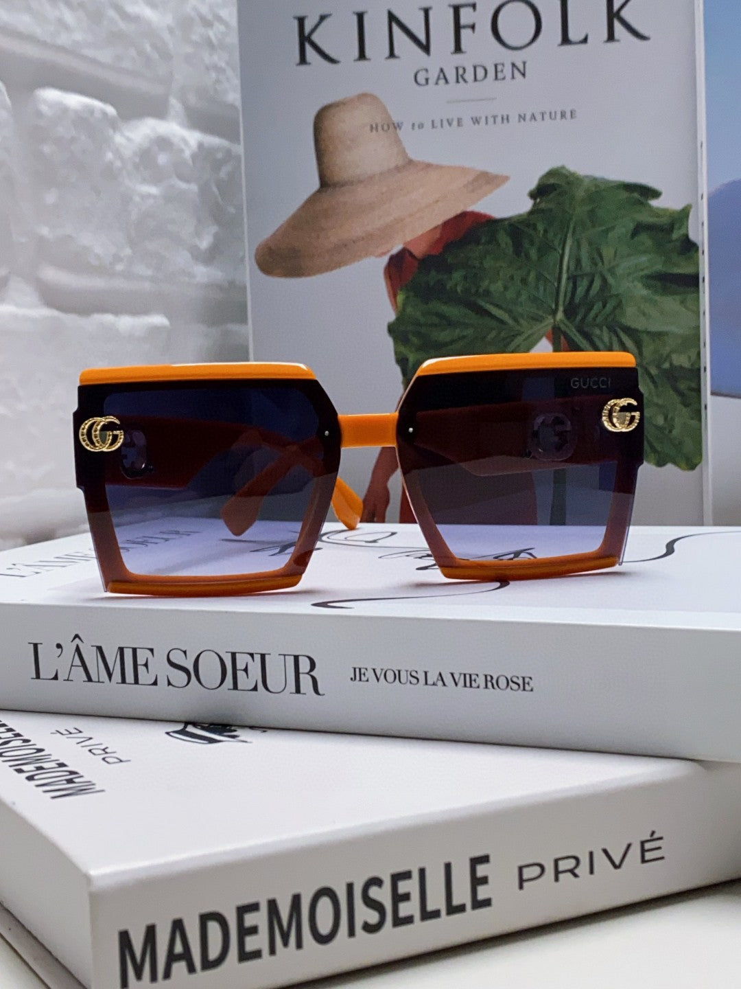 purple sun Sunglasses for men - alternate angle view 2