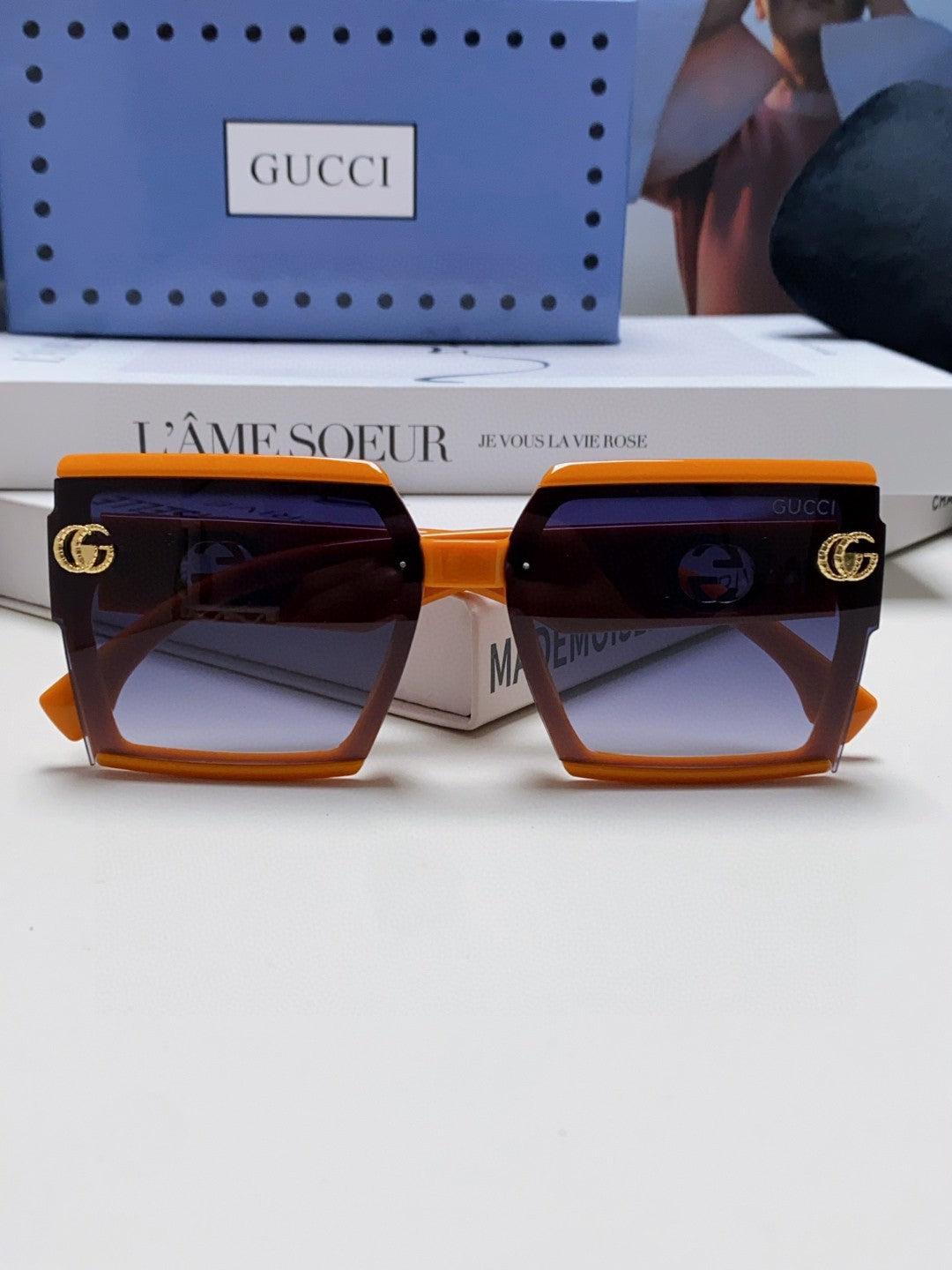 purple sun Sunglasses for men - alternate angle view 6