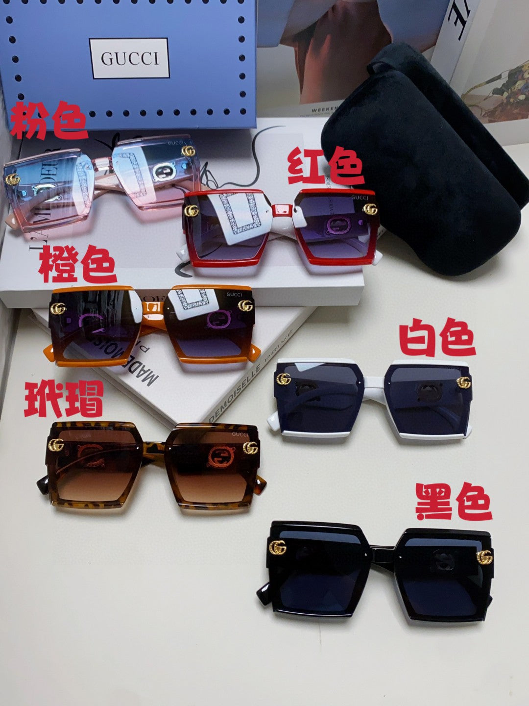 purple sun Sunglasses for men - alternate angle view 9