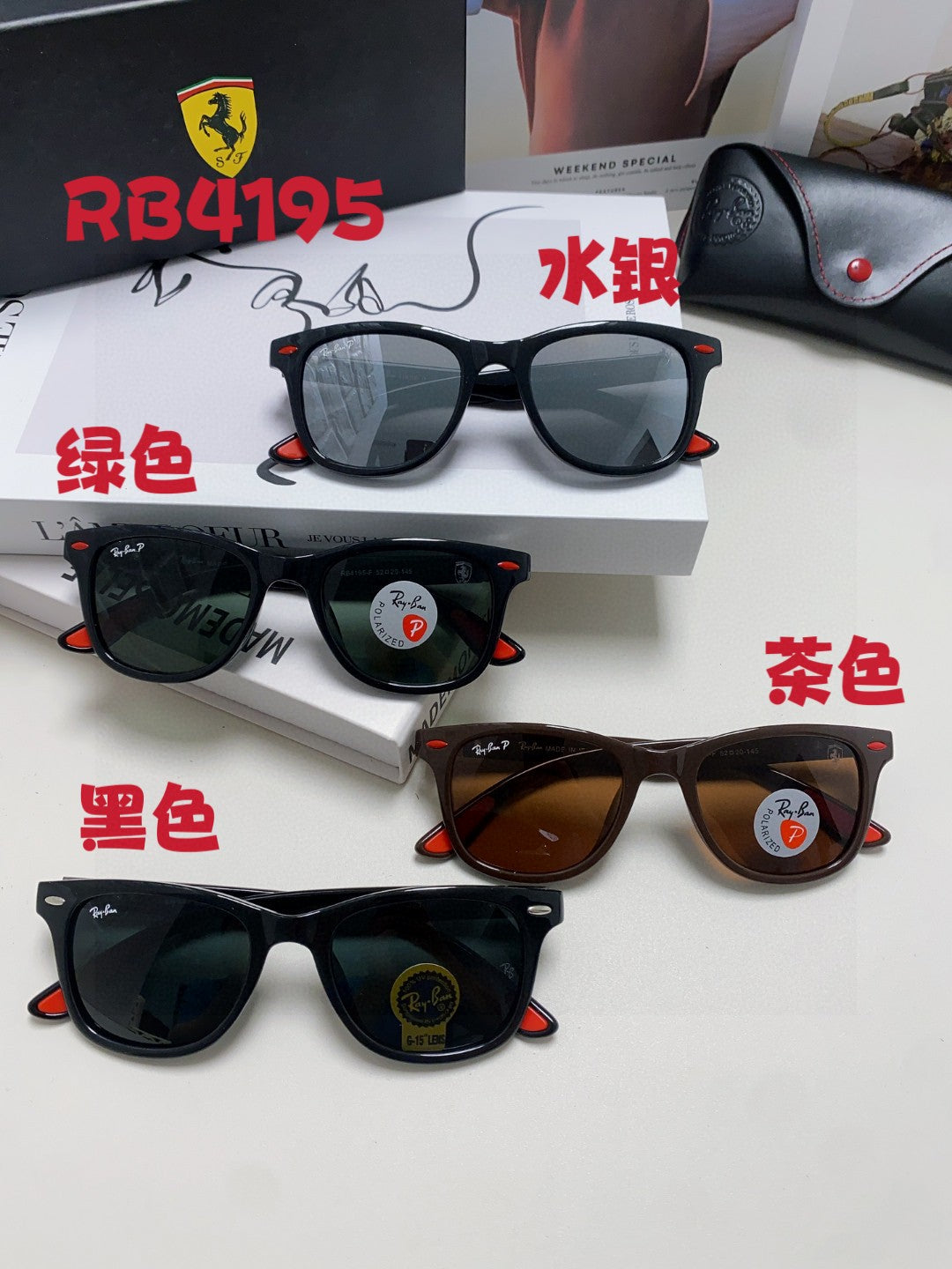 purple resin sun Sunglasses for women - alternate angle view 10