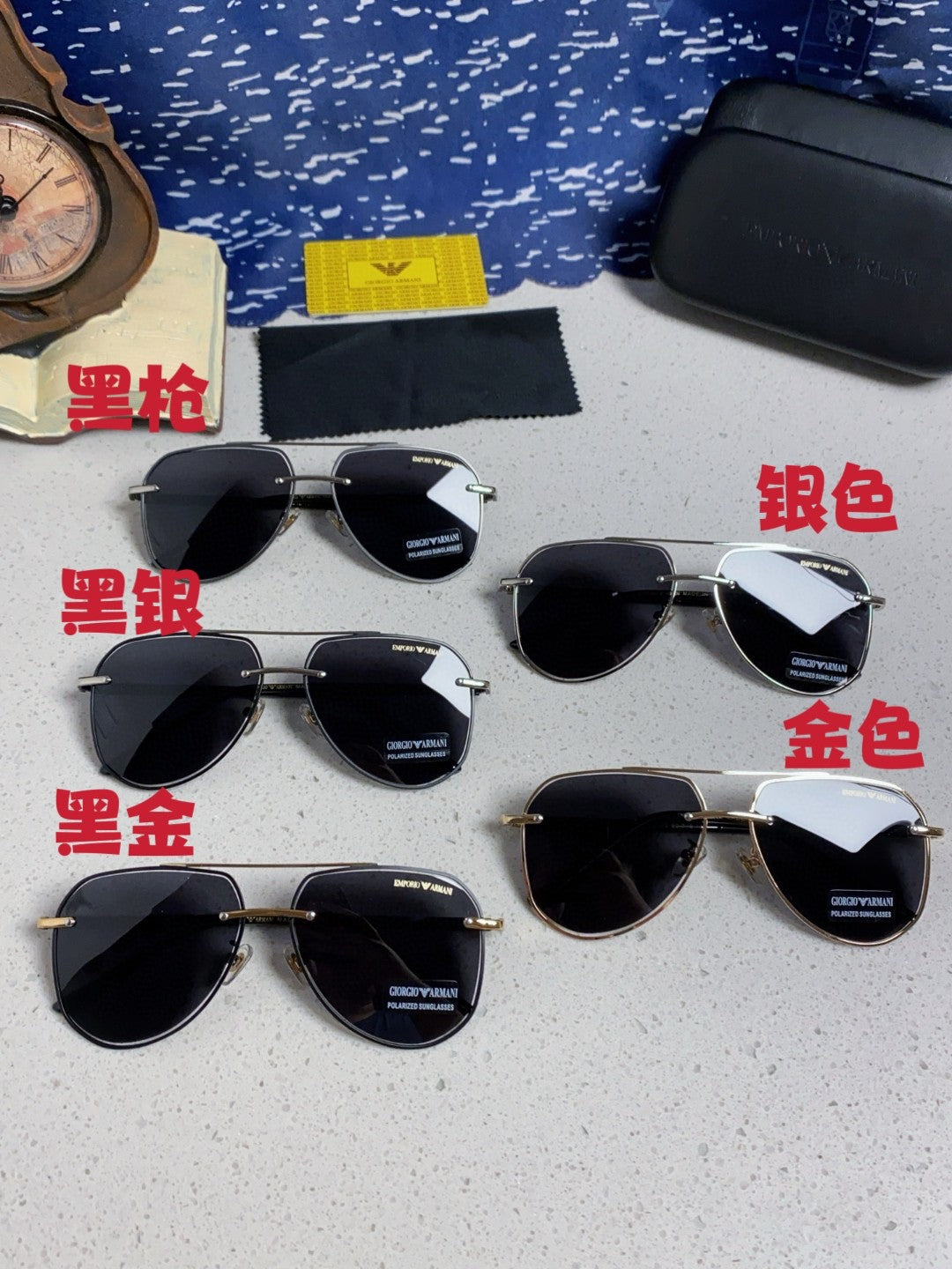 purple metal sun Sunglasses for men - alternate angle view 12
