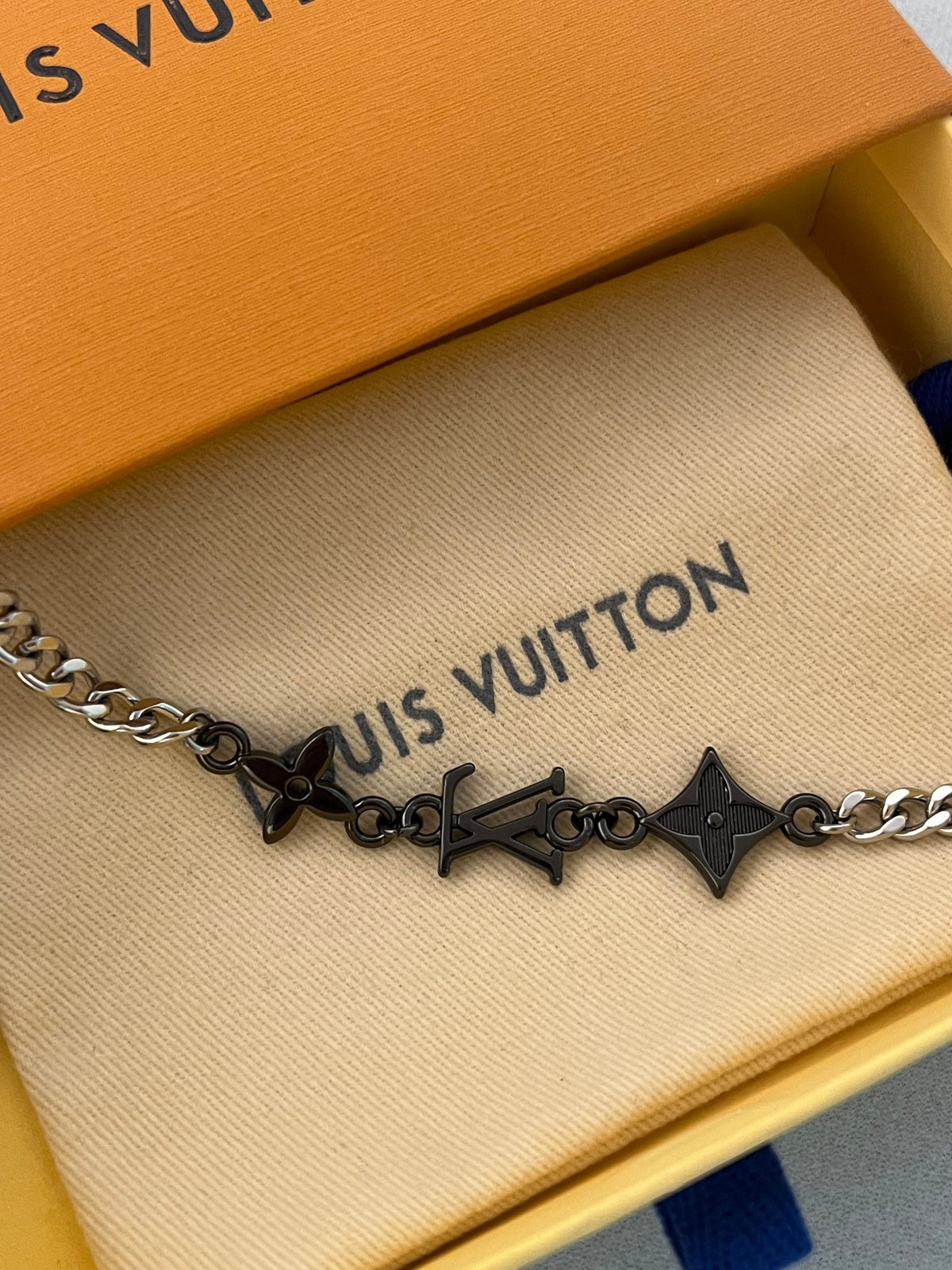 gold metal chain Bracelet for women - alternate angle view 2