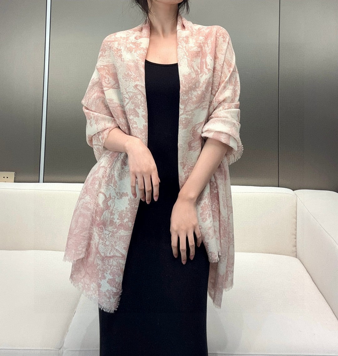 two-tone velvet elegant Shawl for women - product detail view