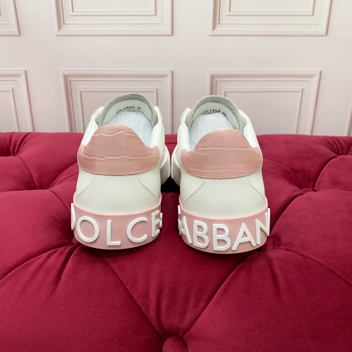 Dolce & Gabbana DG Heavy-Craft Calfskin Sneakers with 5D Accents