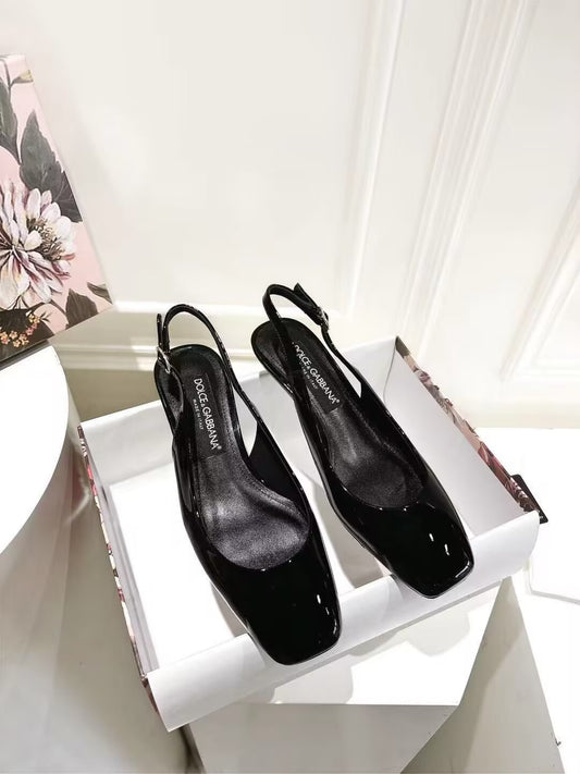 Dolce & Gabbana DG Women's Patent-Leather Heels