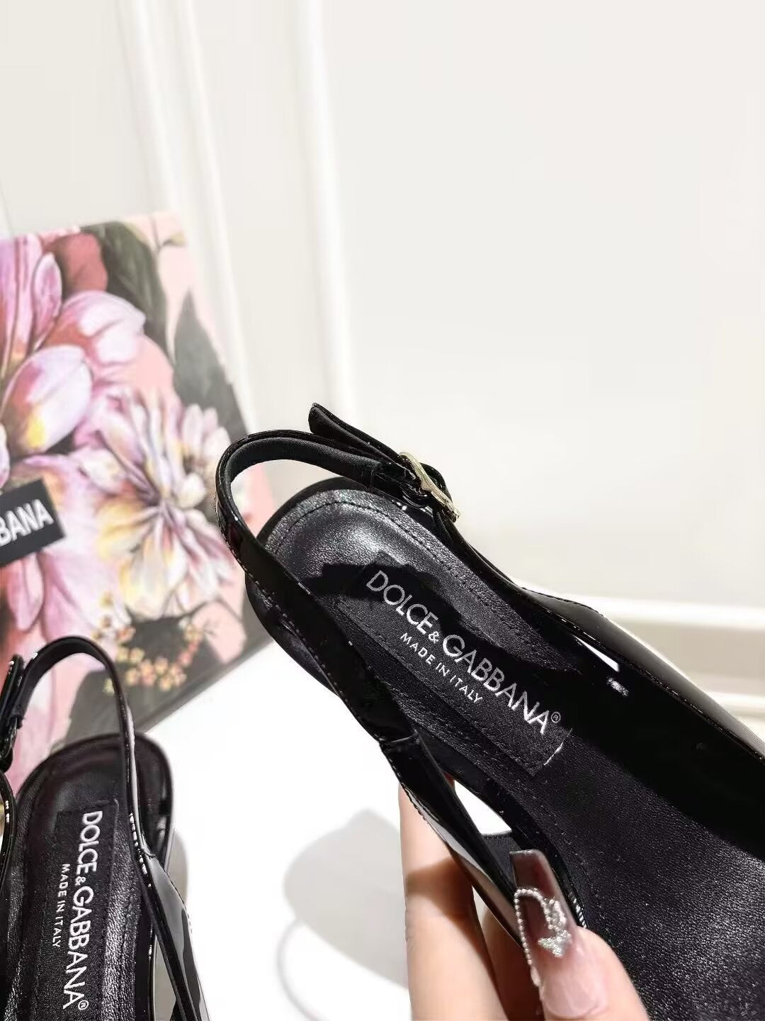 Dolce & Gabbana DG Women's Patent-Leather Heels