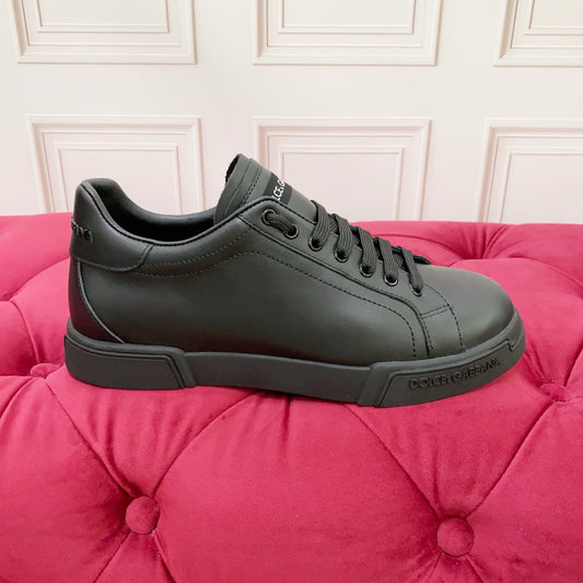 Dolce & Gabbana DG Heavy-Craft Calfskin Sneakers with 5D Accents