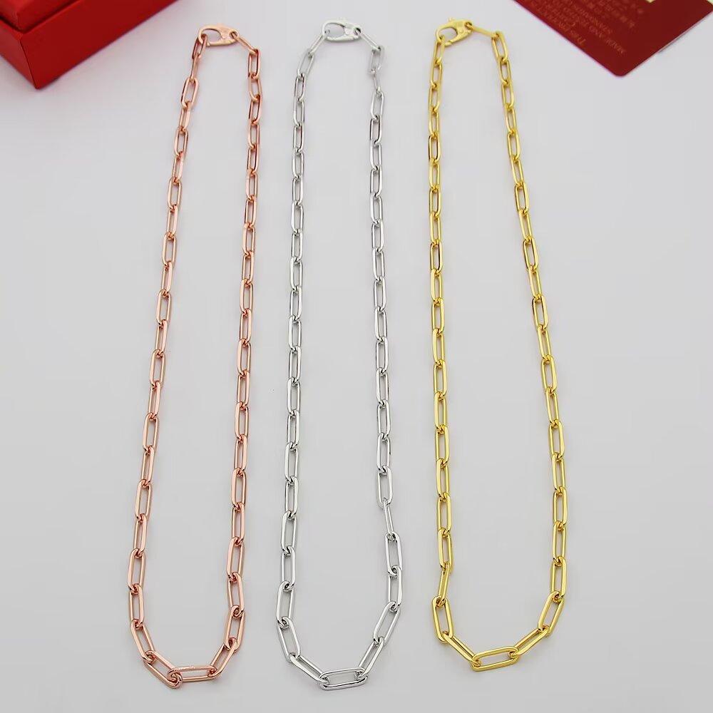 tricolor unisex Necklace for men - alternate angle view 4