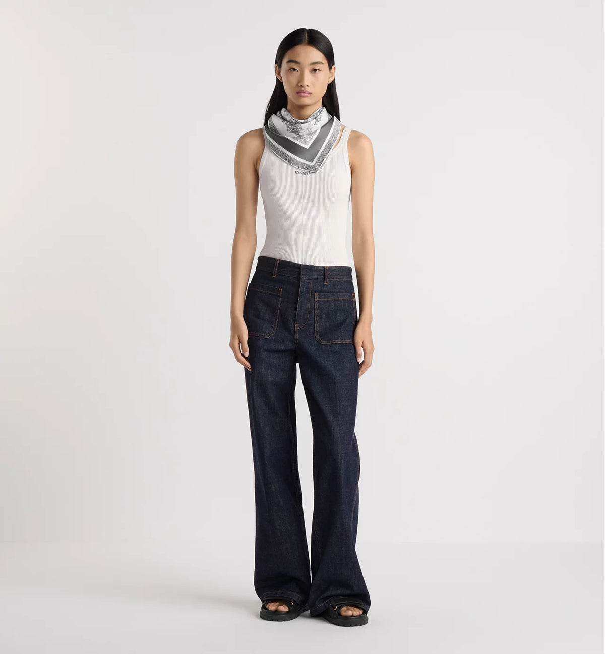 beige fashion accessory for women - alternate angle view 10