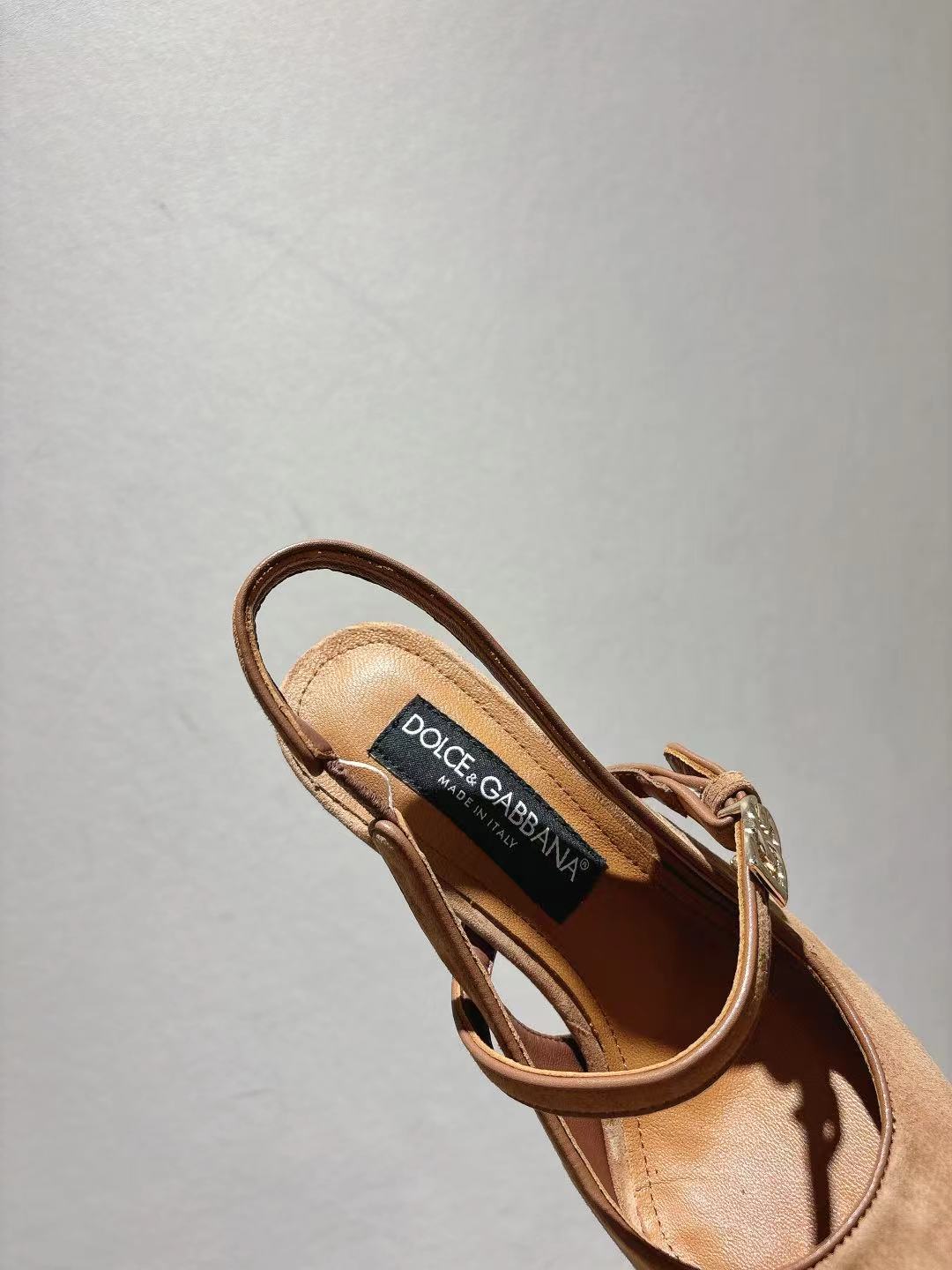 Dolce & Gabbana DG Women's Pointed-Toe Leather Heels