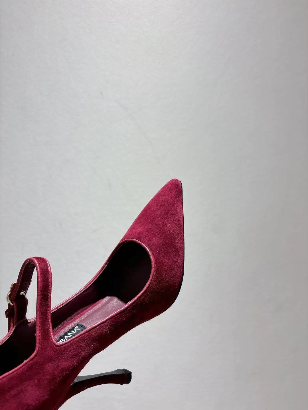Dolce & Gabbana DG Women's Pointed-Toe Leather Heels