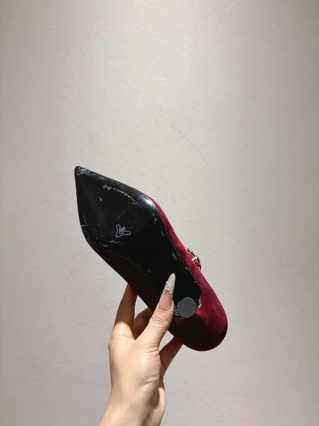 Dolce & Gabbana DG Women's Pointed-Toe Leather Heels