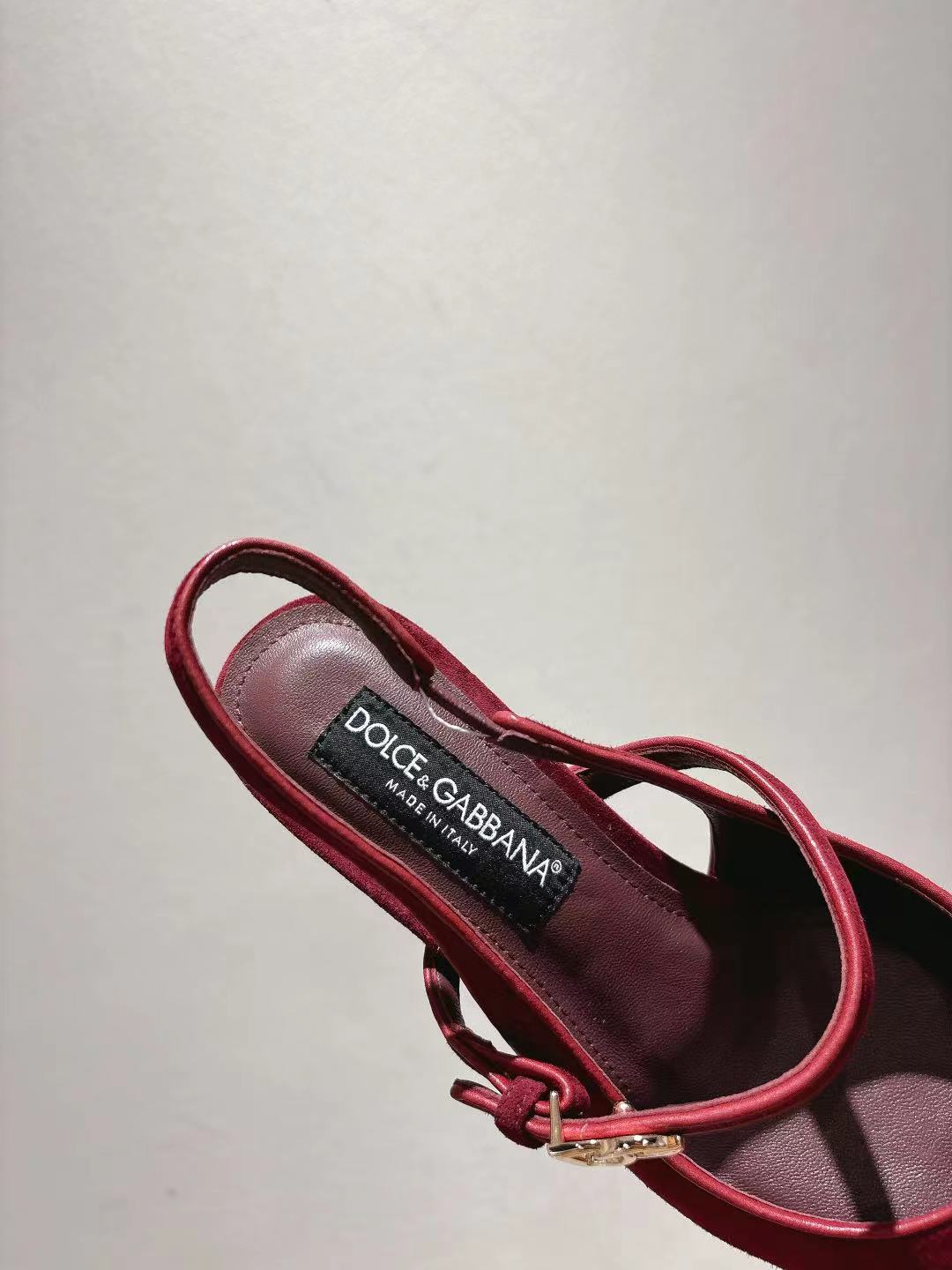 Dolce & Gabbana DG Women's Pointed-Toe Leather Heels
