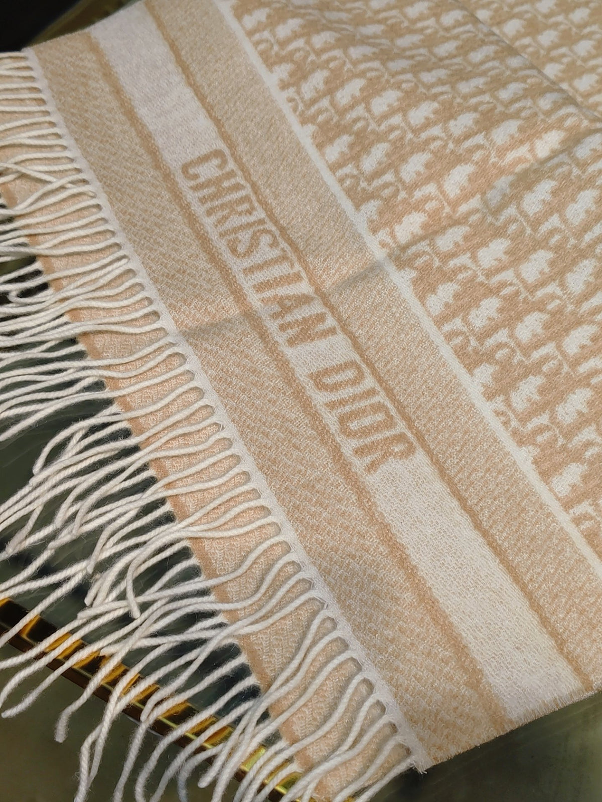 velvet floral Scarf for men - alternate angle view 7