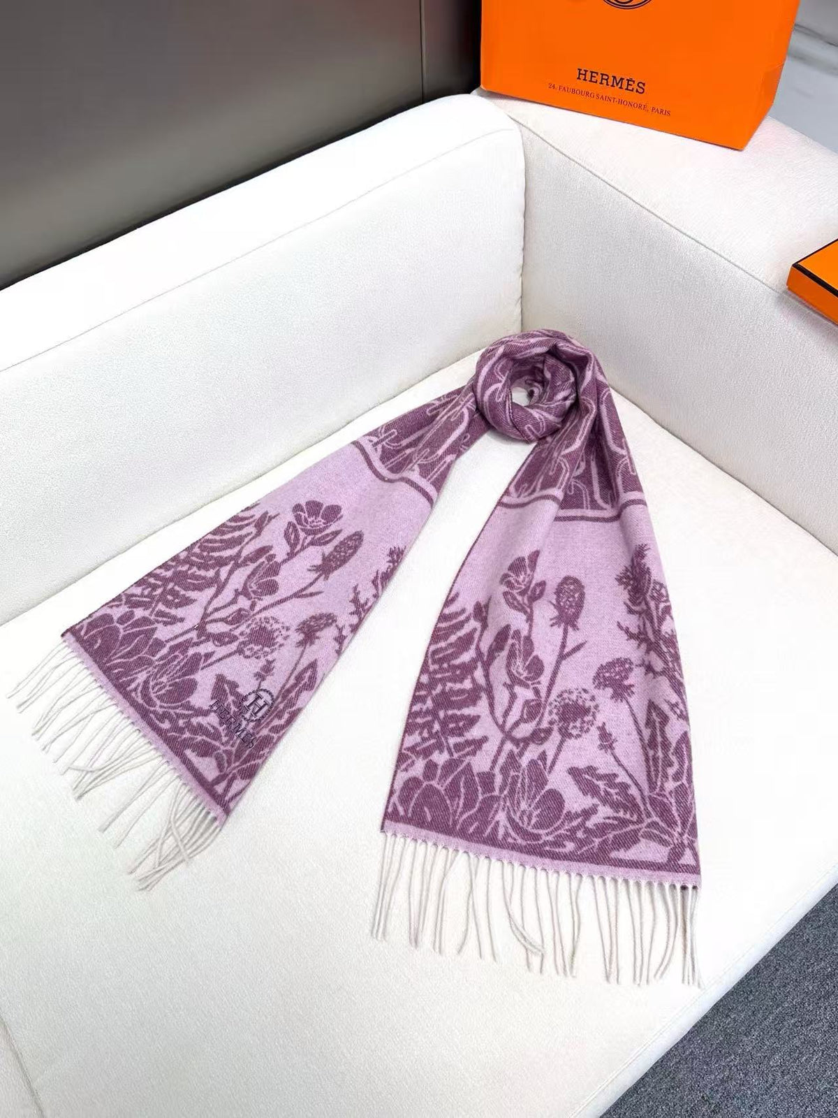 velvet versatile Scarf for men - alternate angle view 5