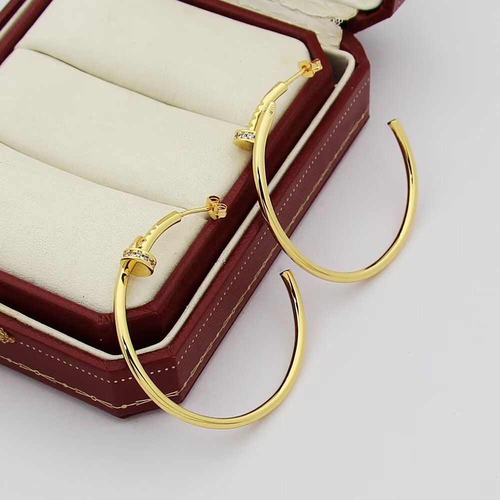 tricolor crystal minimalist Drop Earrings for women - alternate angle view 8