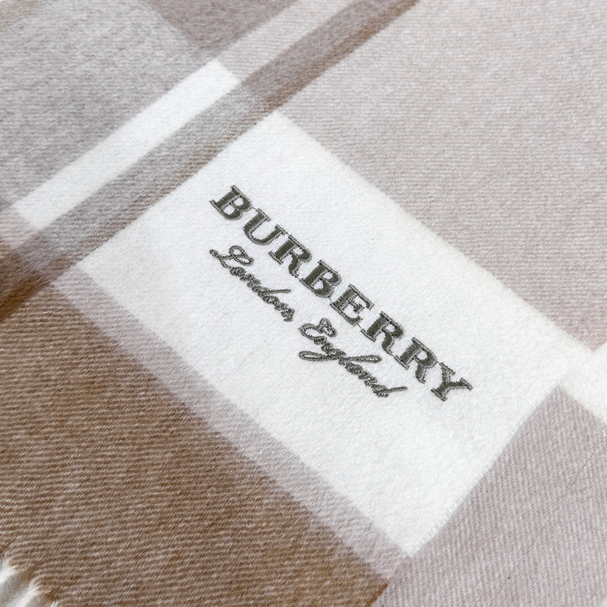 velvet letter Scarf for men - alternate angle view 7