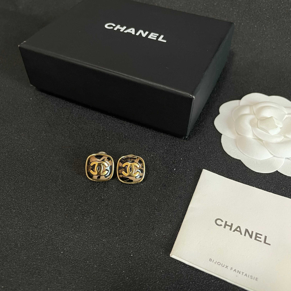 letter Stud Earrings for women - alternate angle view 5
