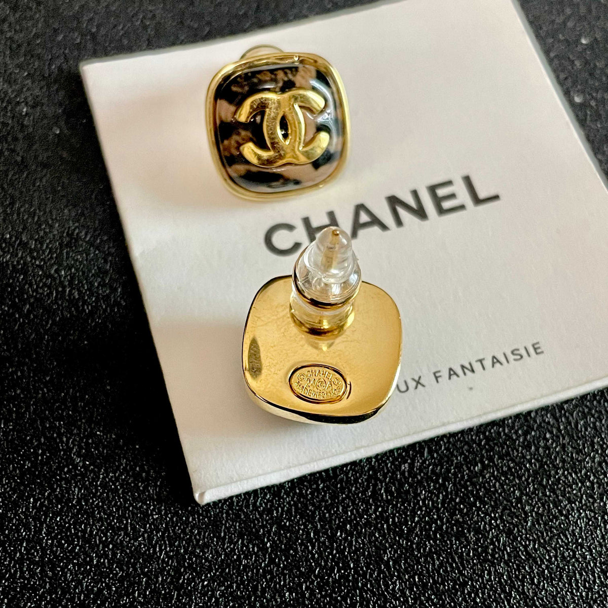 letter Stud Earrings for women - alternate angle view 7