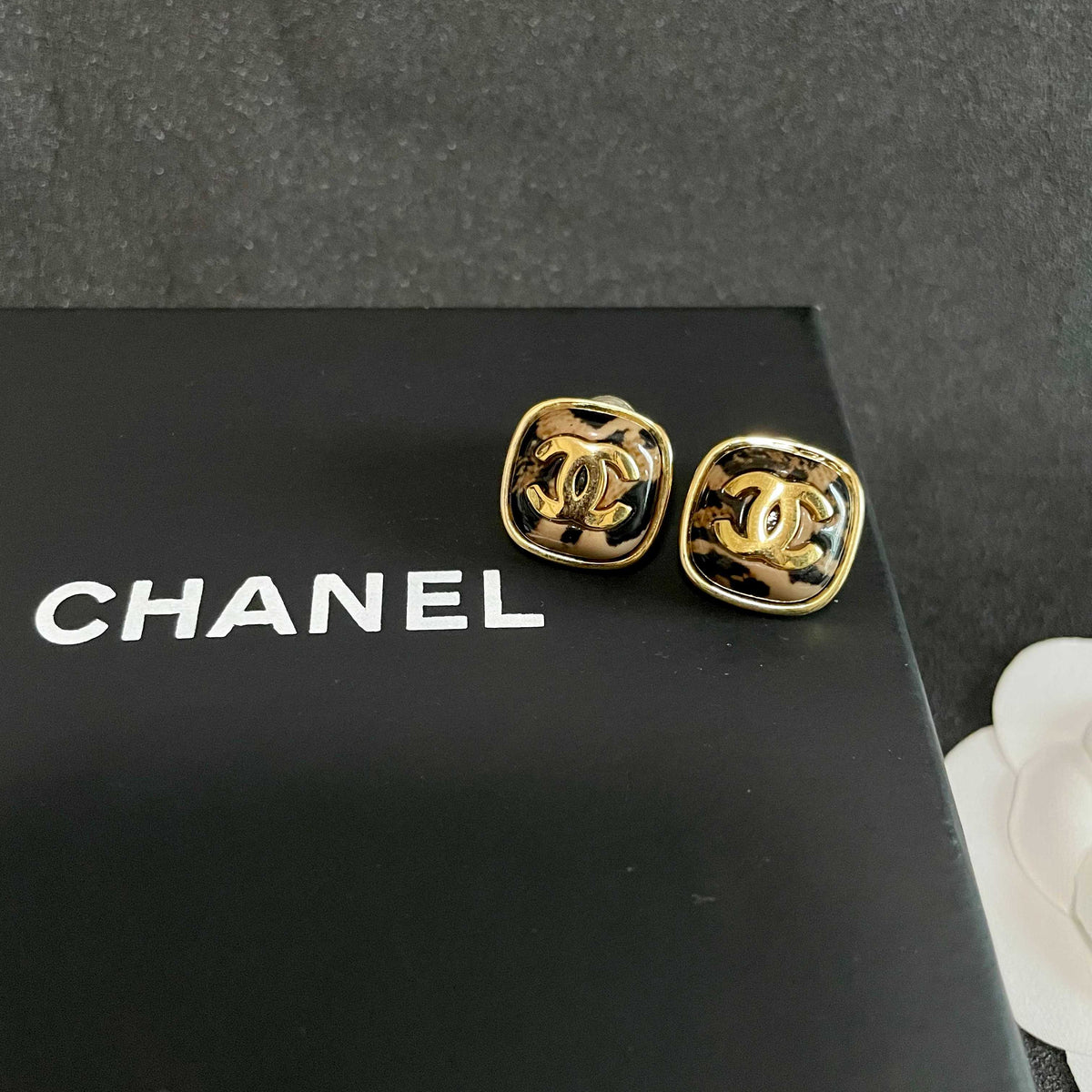 letter Stud Earrings for women - alternate angle view 9
