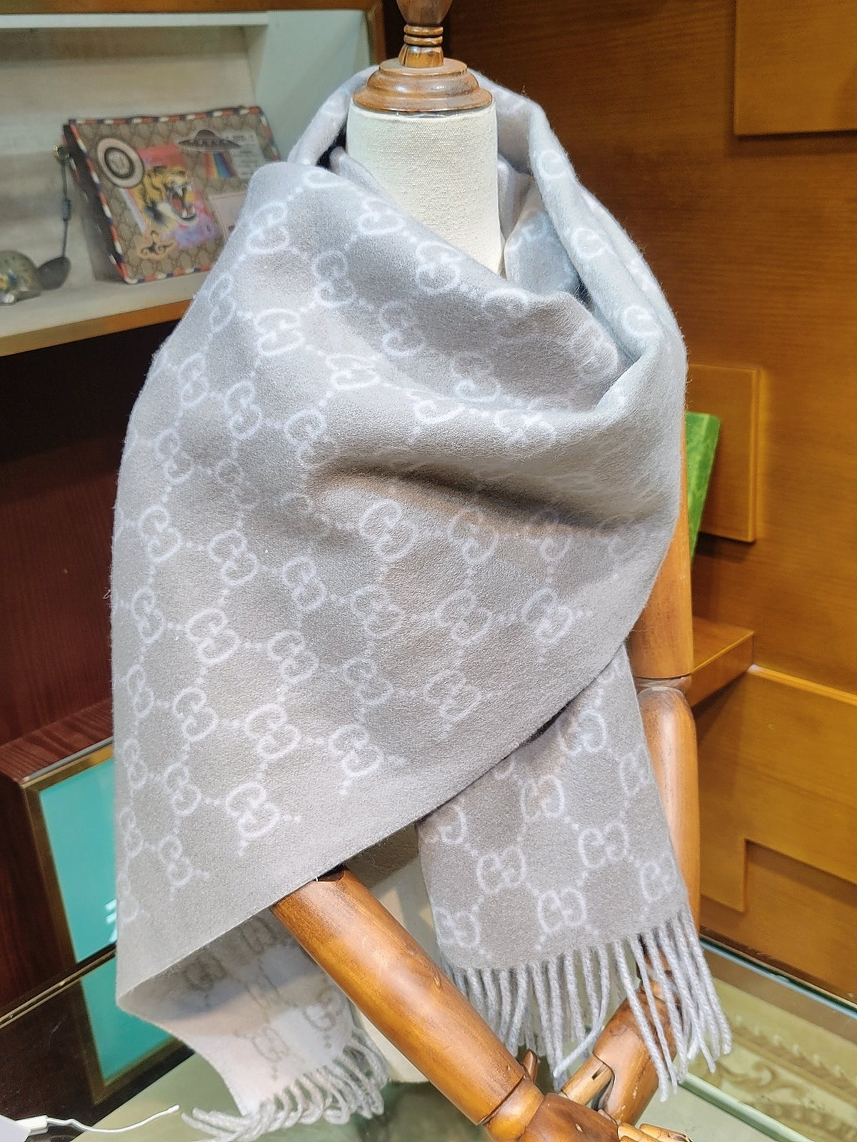velvet Scarf for women - product detail view