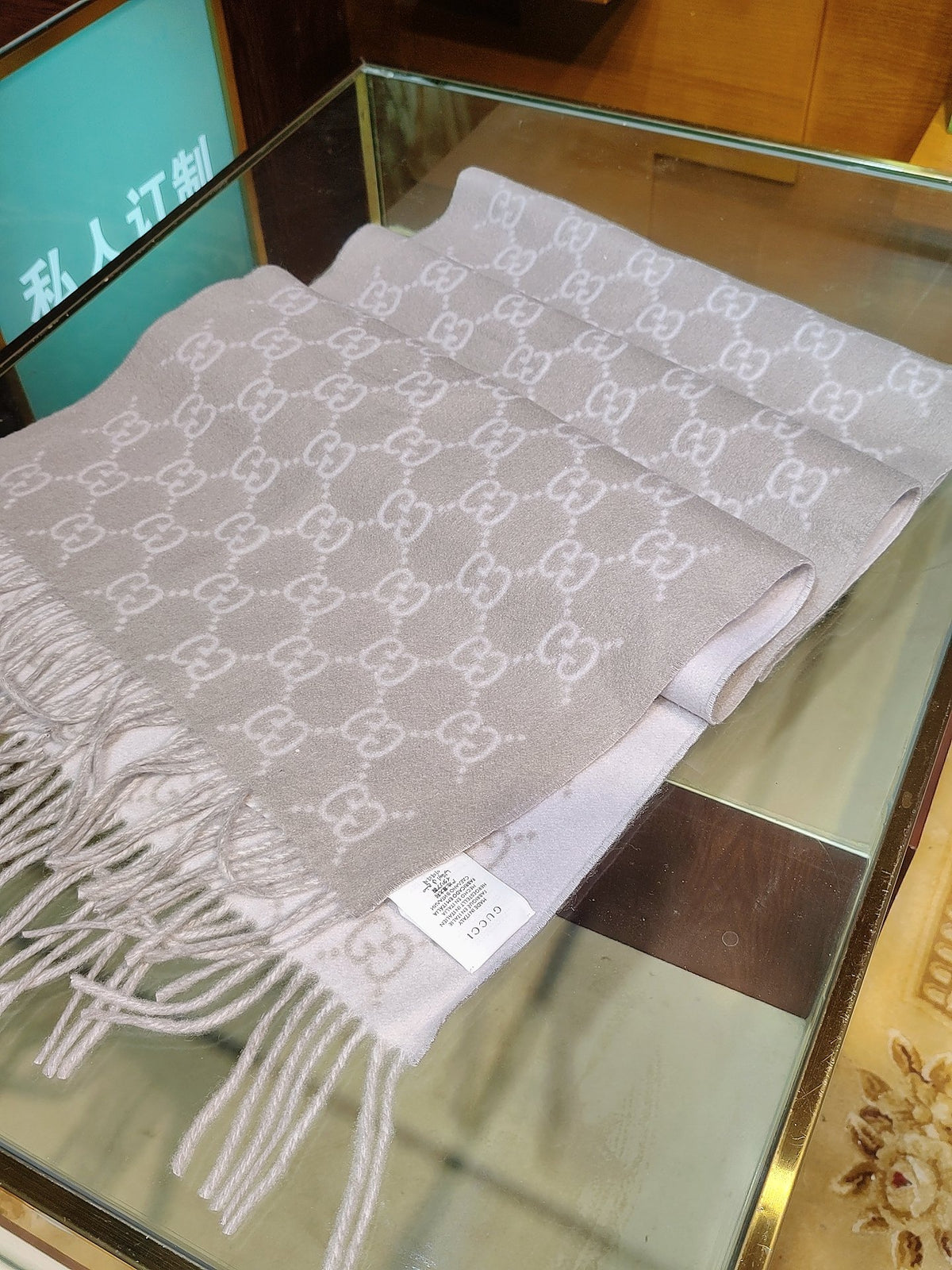 velvet Scarf for women - alternate angle view 5