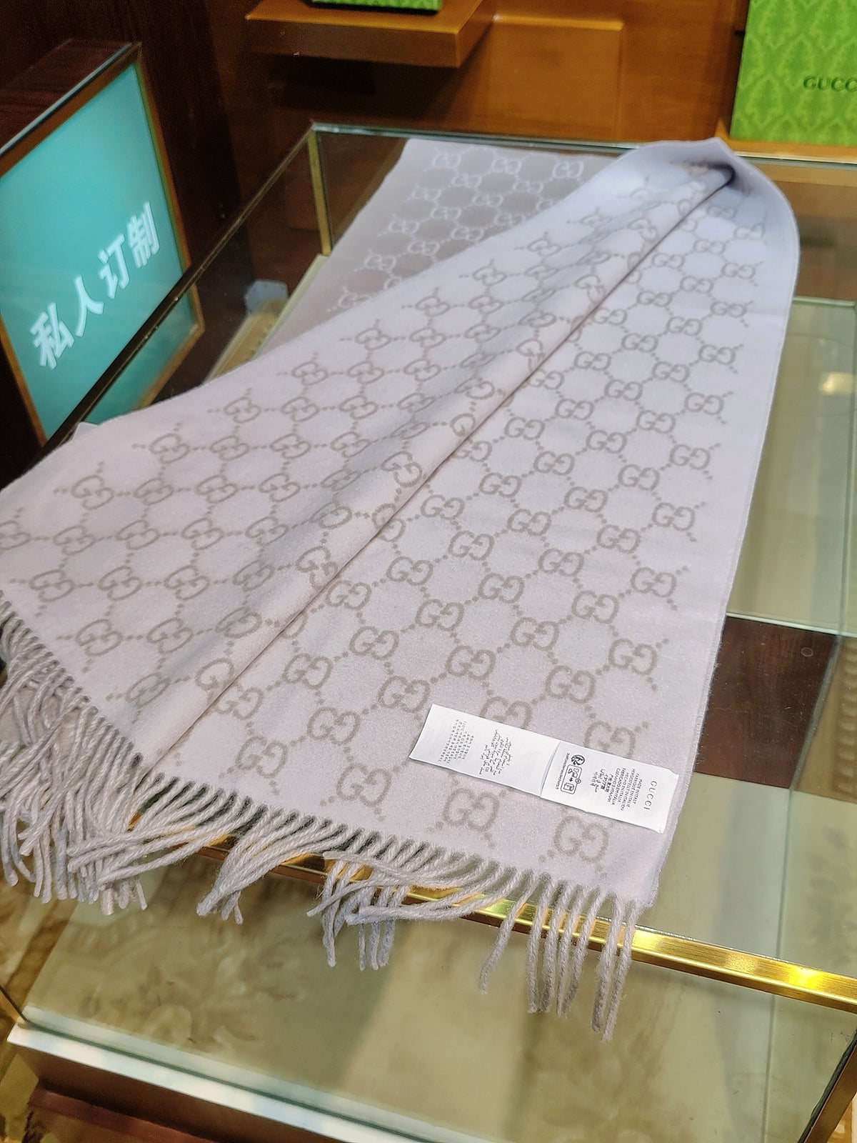 velvet Scarf for women - alternate angle view 6