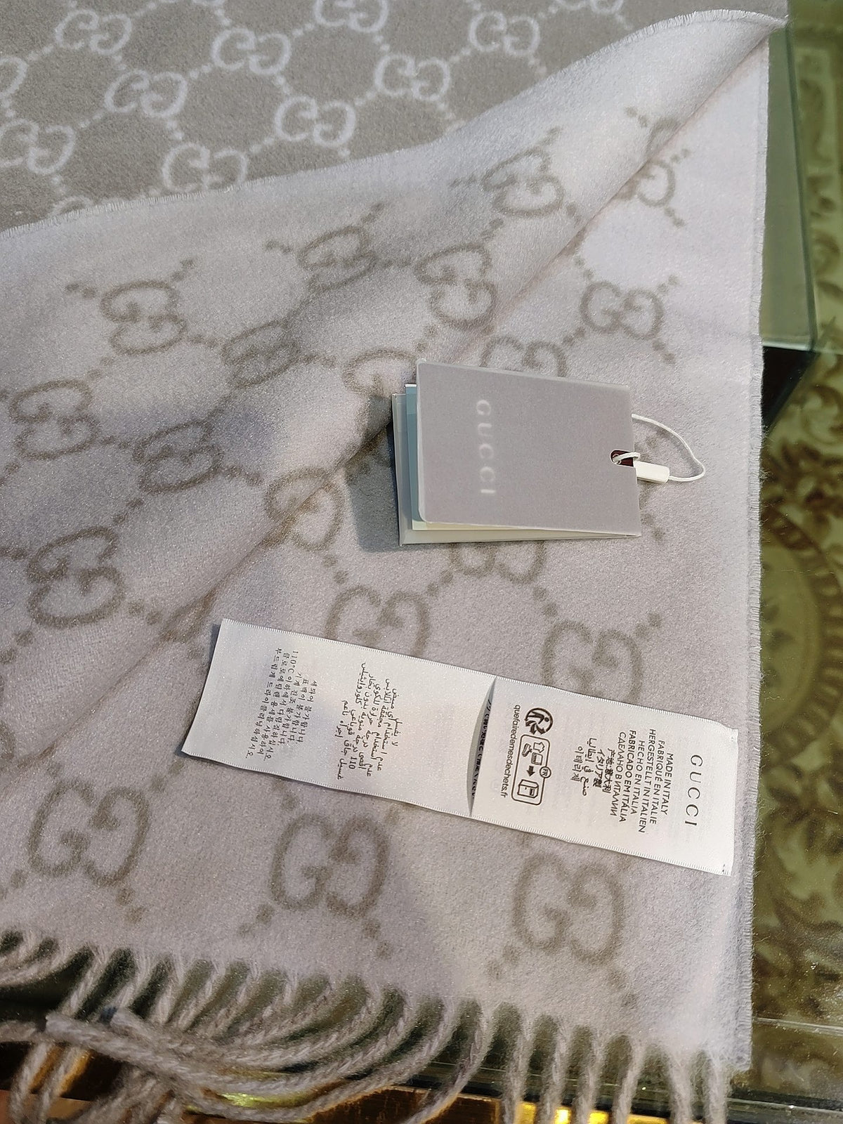 velvet Scarf for women - alternate angle view 8